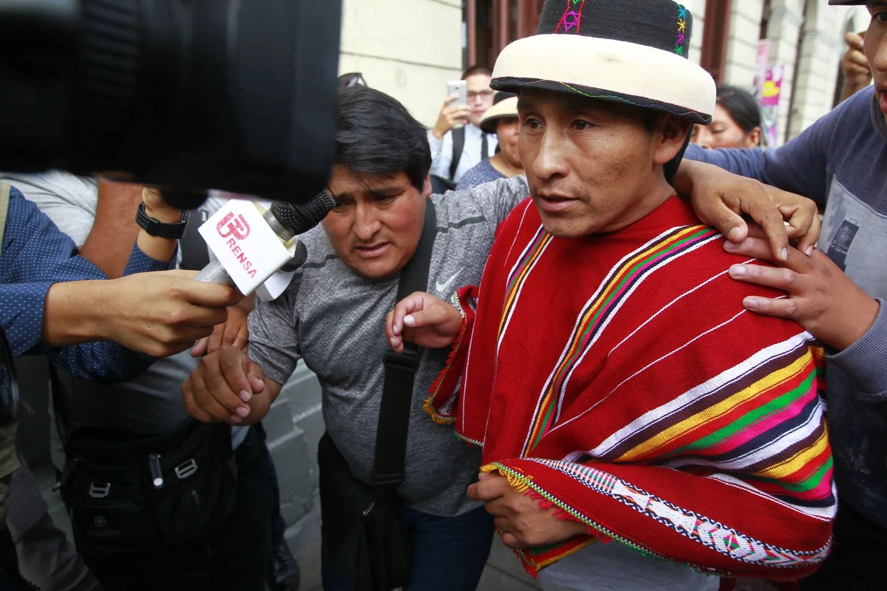 Las razones por las que se liberó a Gregorio Rojas, presidente de la comunidad Fuerabamba