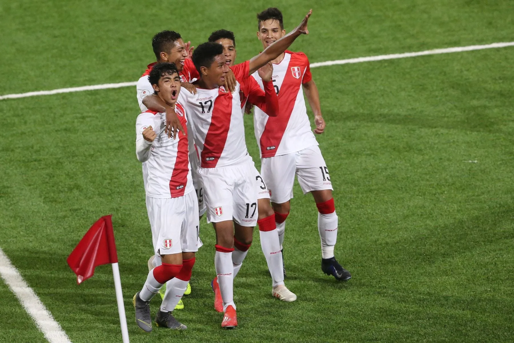Perú gana 2-0 a Ecuador en la última fecha del Sudamericano Sub-17