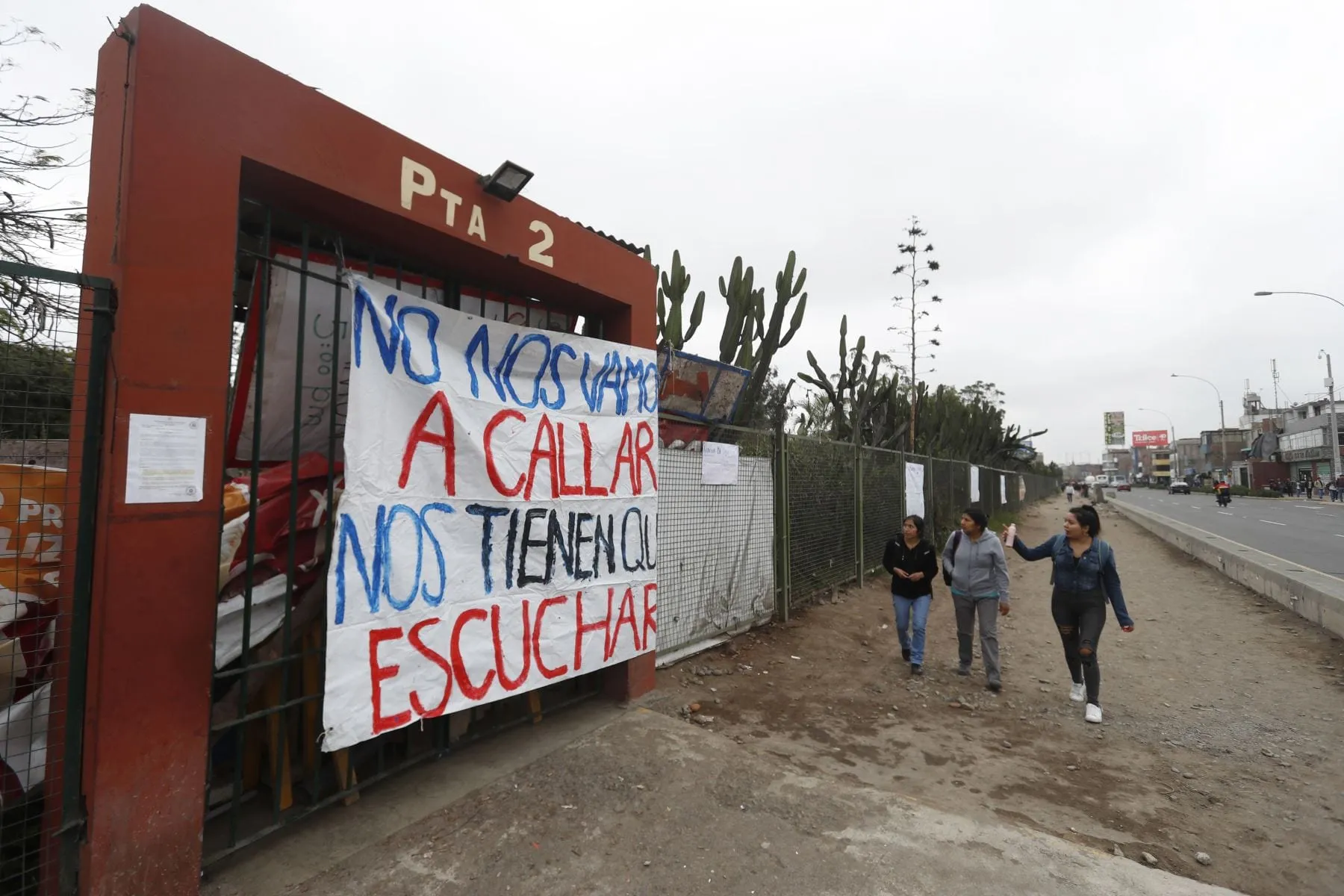 Estudiantes de Escritura Creativa de San Marcos respaldan protesta