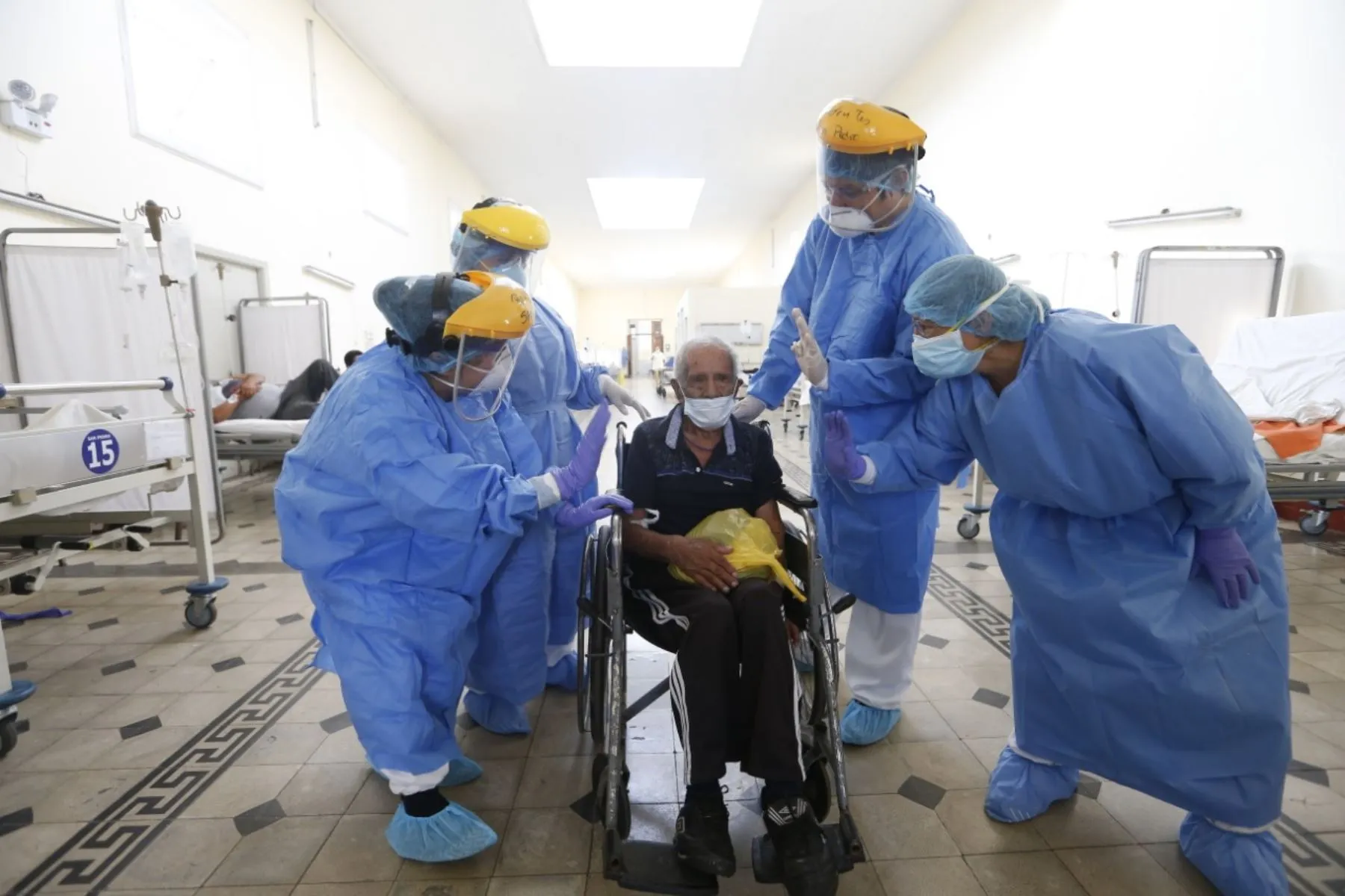 Esperanza: Valerio Santa Cruz, de 90 años, venció al coronavirus