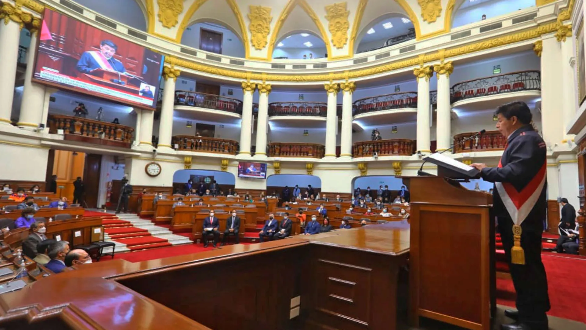 Lea aquí el mensaje del presidente Pedro Castillo ante el Congreso