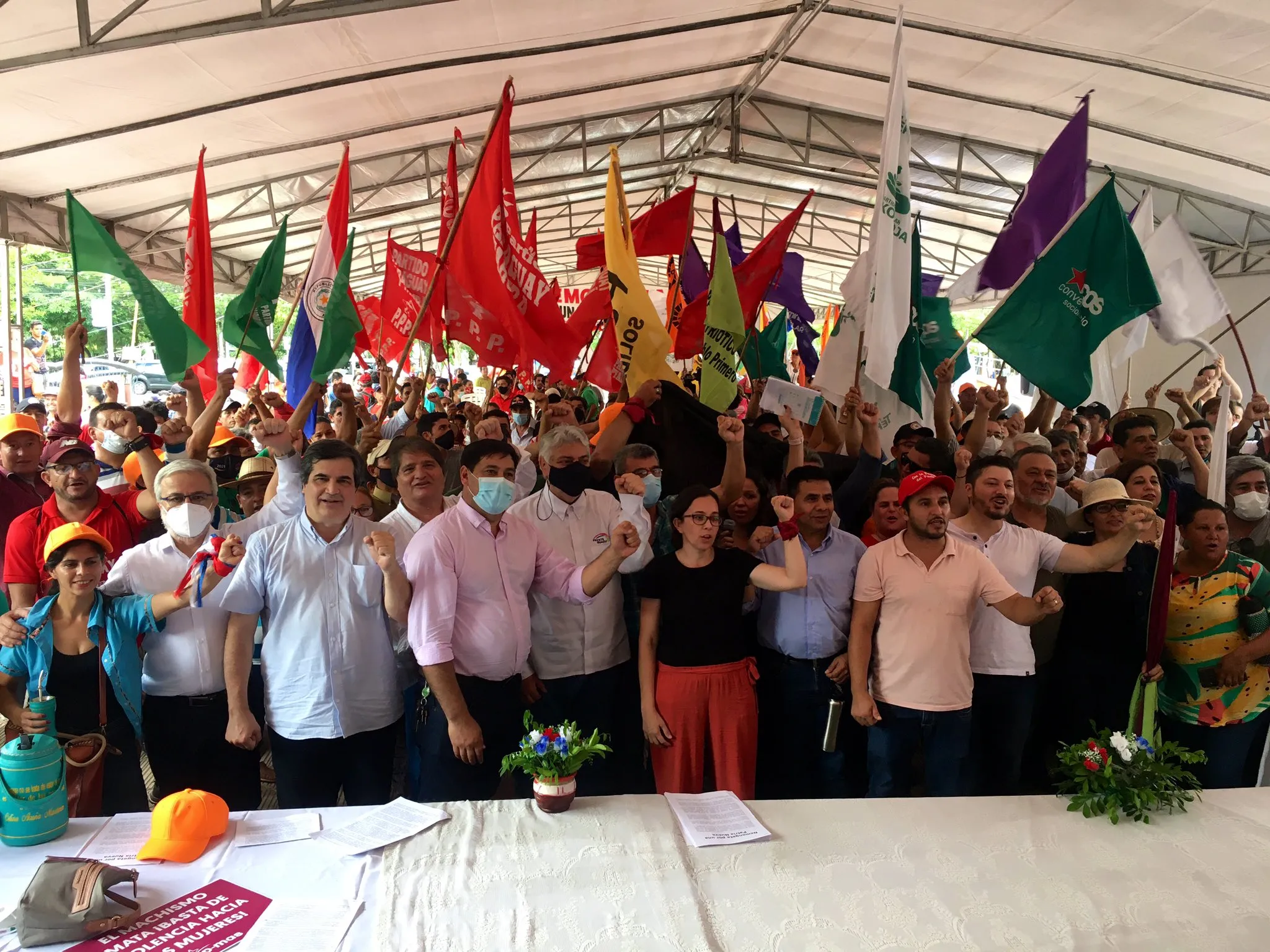 La izquierda paraguaya inicia diálogo para unificar candidaturas de cara a las presidenciales del 2023