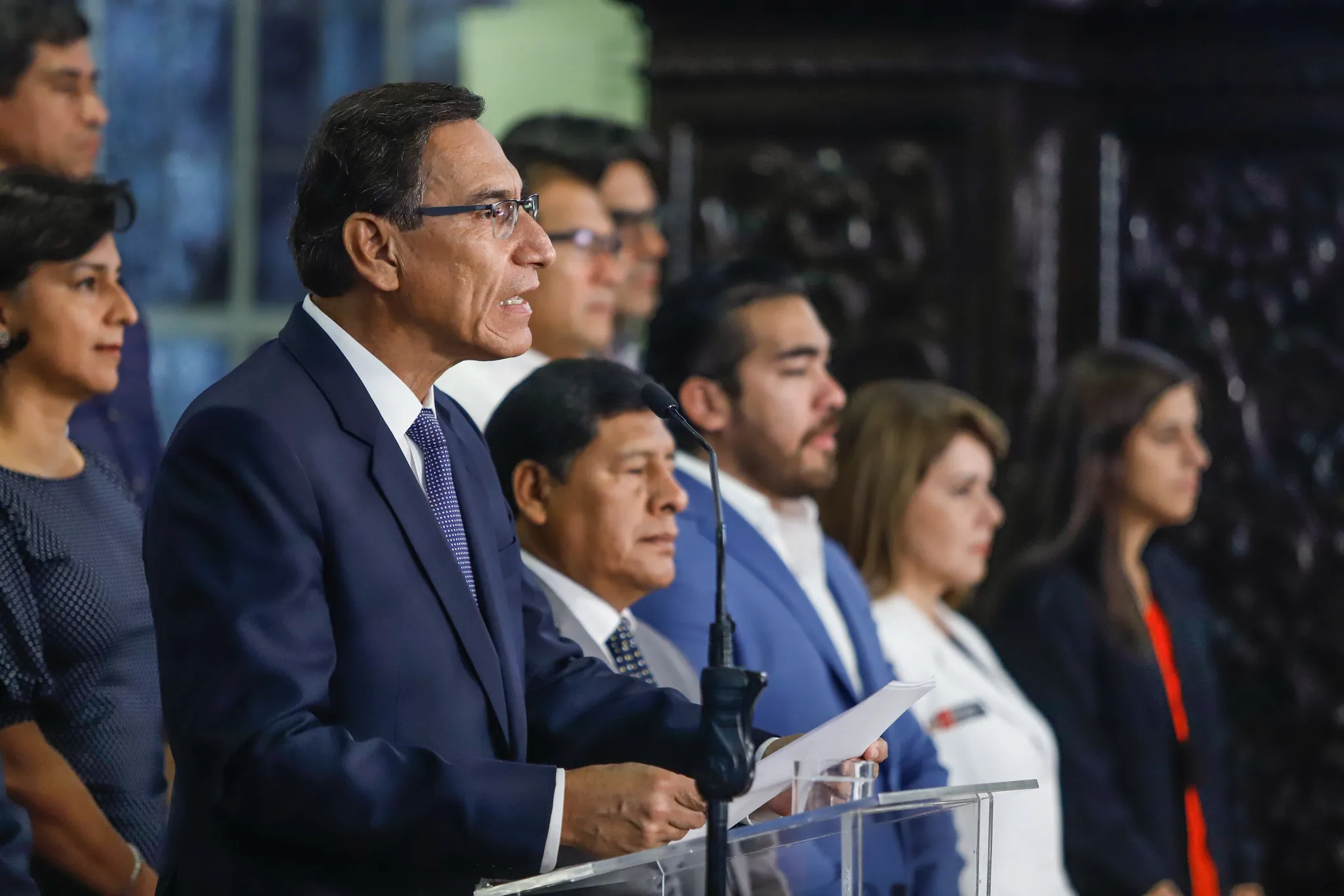 El discurso con el que Martín Vizcarra decretó el Estado de Emergencia en el Perú
