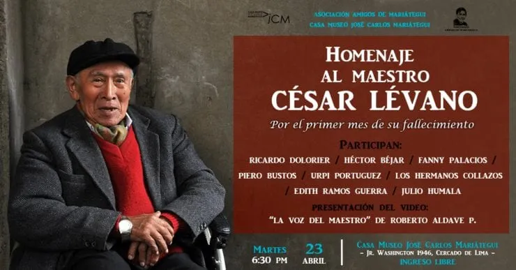Homenaje al maestro