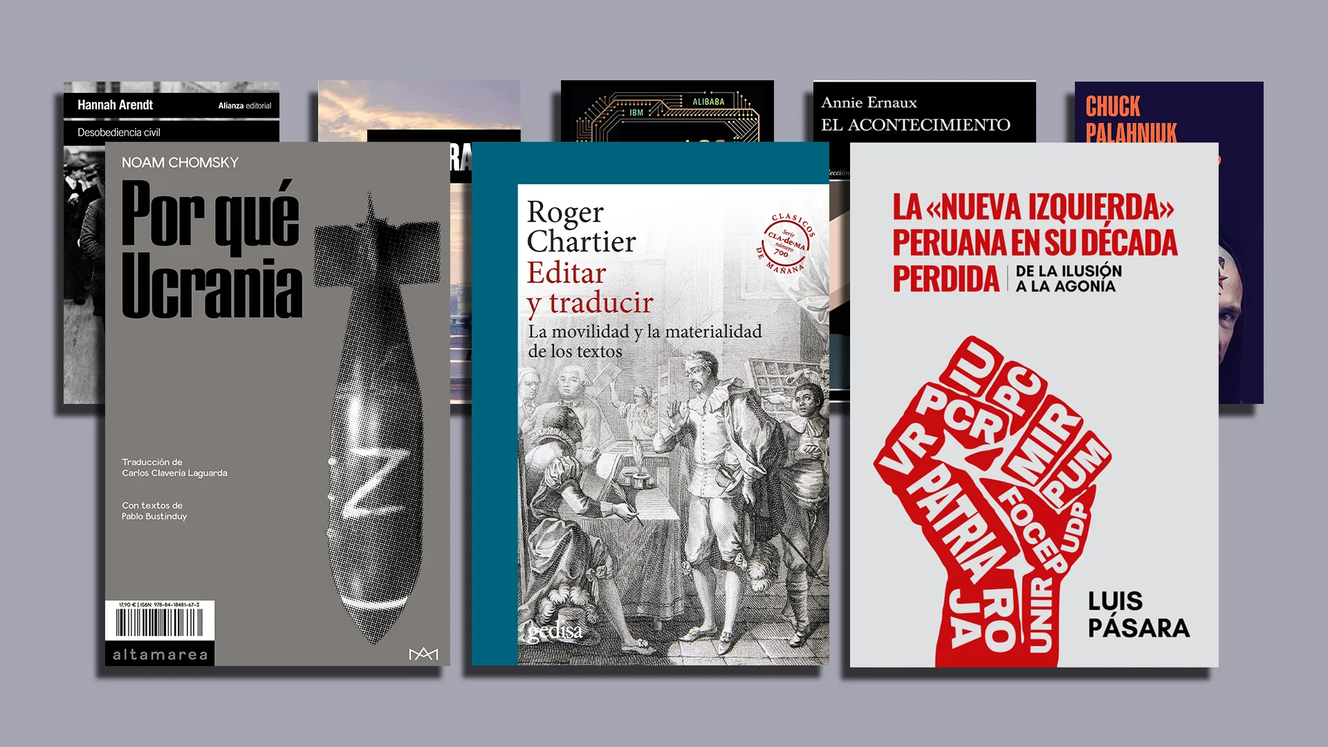 Algunos libros fundamentales del año que se va