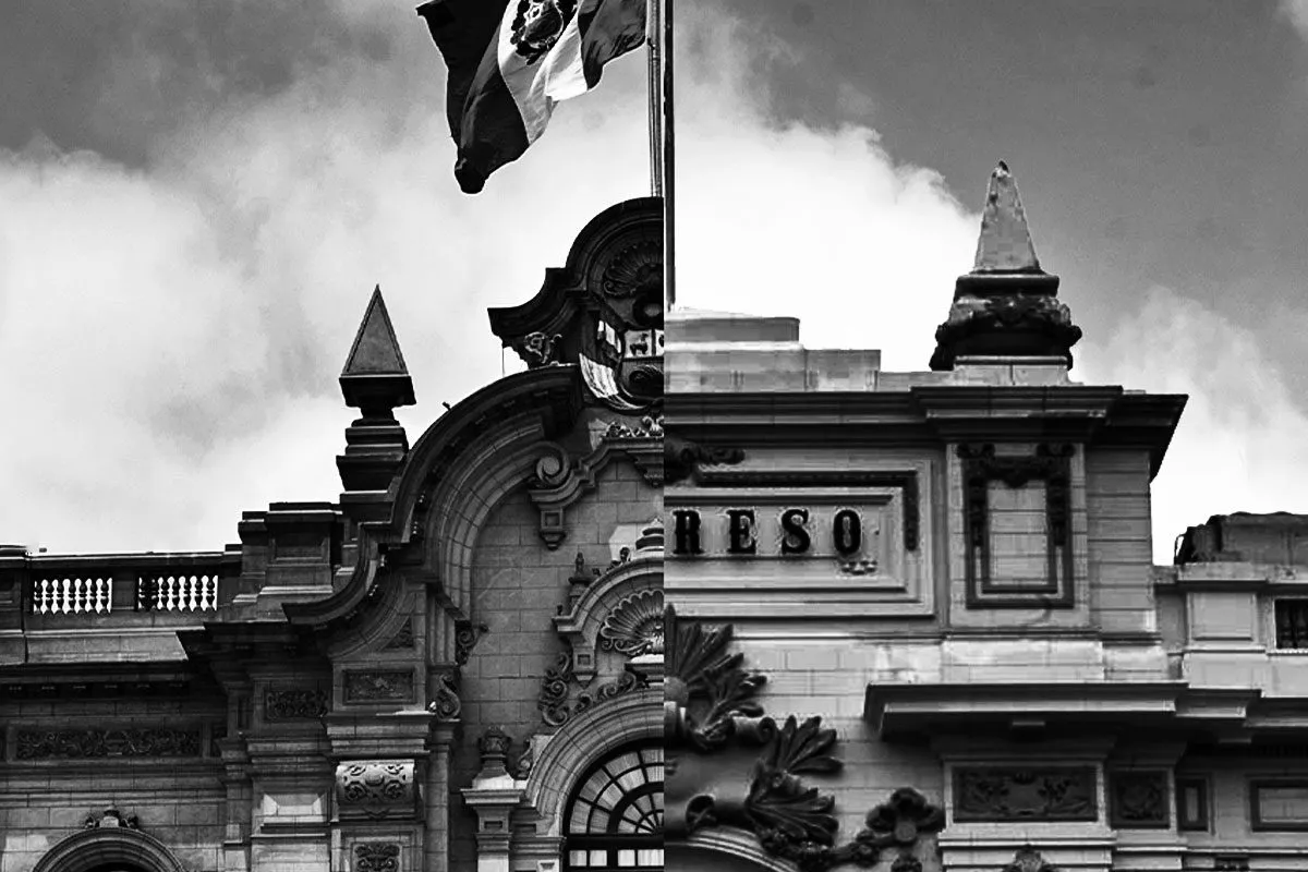 Congreso y Palacio juegan en pared