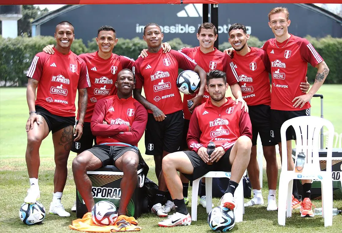 Entrenamiento de la selección peruana de fútbol. (FPF)