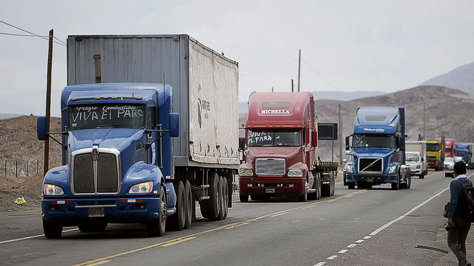 Frente Nacional de Transportistas anuncia que no se reunirá con funcionarios del gobierno de Dina Boluarte
