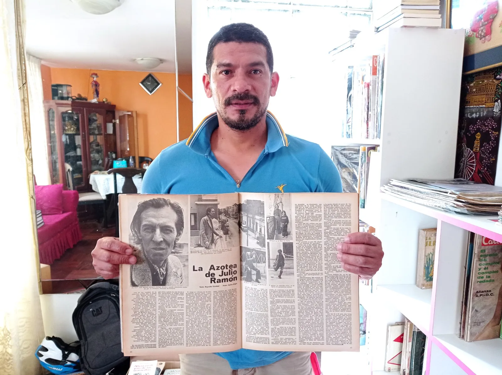 Víctor Solís Ramírez, un apasionante coleccionista de la obra de Julio Ramón Ribeyro