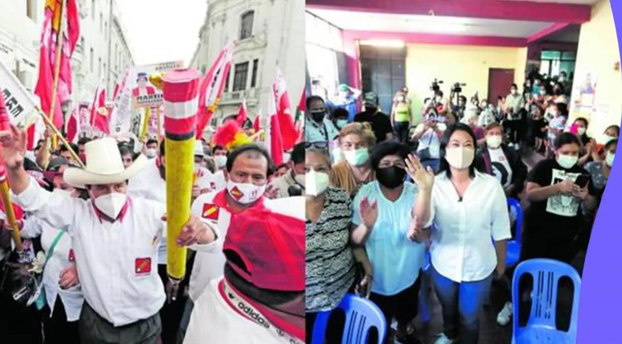 Mueren más de 300 al día mientras Keiko y Castillo aglomeran gente