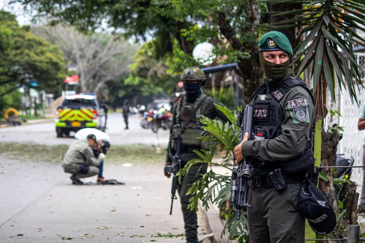 Al menos 17 heridos por la detonación de explosivos en una motocicleta en el suroeste de Colombia