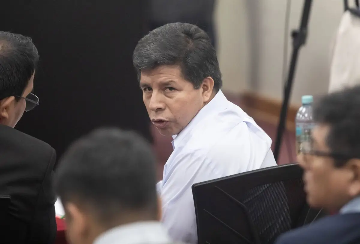 La Justicia peruana rechaza anular la prisión provisional del expresidente Castillo, acusado de golpe de Estado