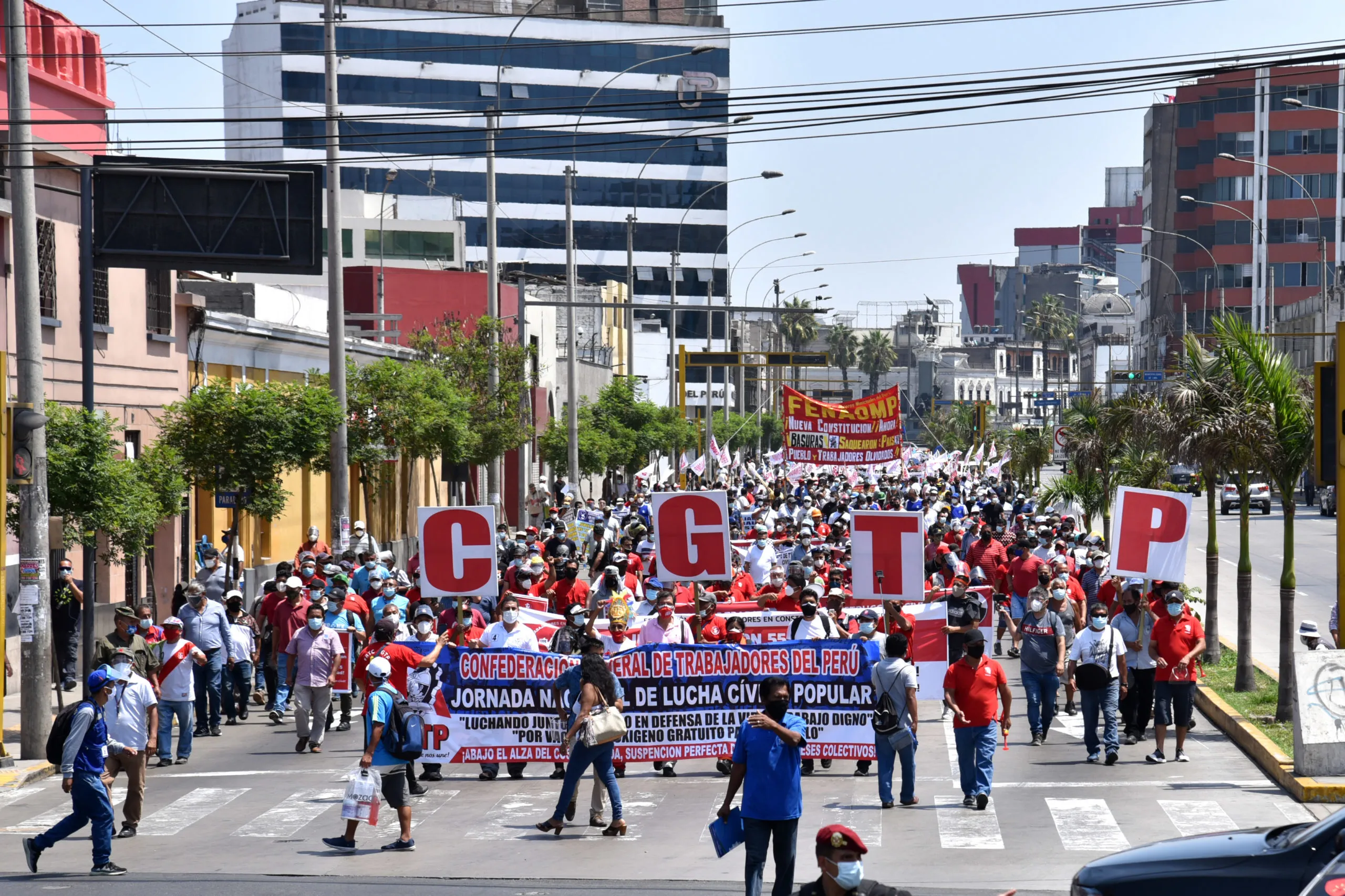 Trabajadores marcharán a nivel nacional por aumento del salario mínimo y Agenda 19 2 Trabajadores marcharán a nivel nacional por aumento del salario mínimo y Agenda 19