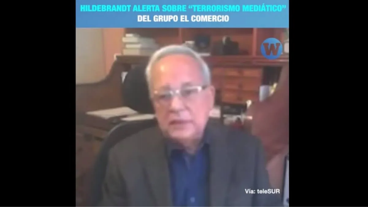 Hildebrandt advierte que guerra sucia podría ser reemplazada por una guerra inmunda en la última semana 8 Hildebrandt advierte que guerra sucia podría ser reemplazada por una guerra inmunda en la última semana
