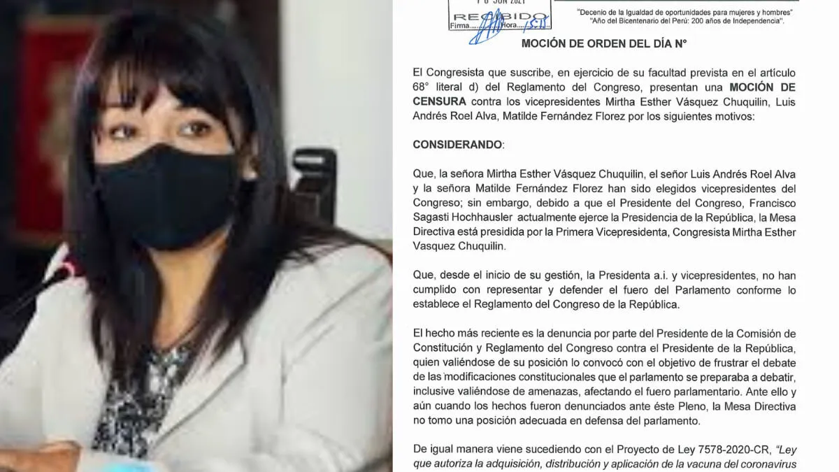 Facción de Acción Popular y el fujimorismo buscan que Merino vuelva a Mesa Directiva del Congreso
