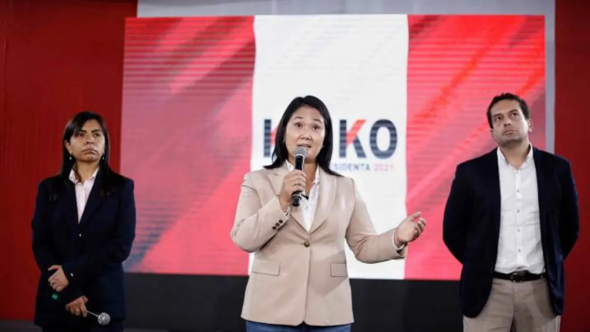 Poder Judicial evalúa hoy a las 3 de la tarde si la Fujimori vuelve a prisión preventiva