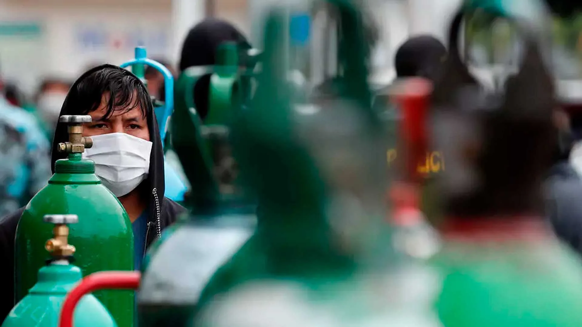 El oxígeno como negocio de la muerte