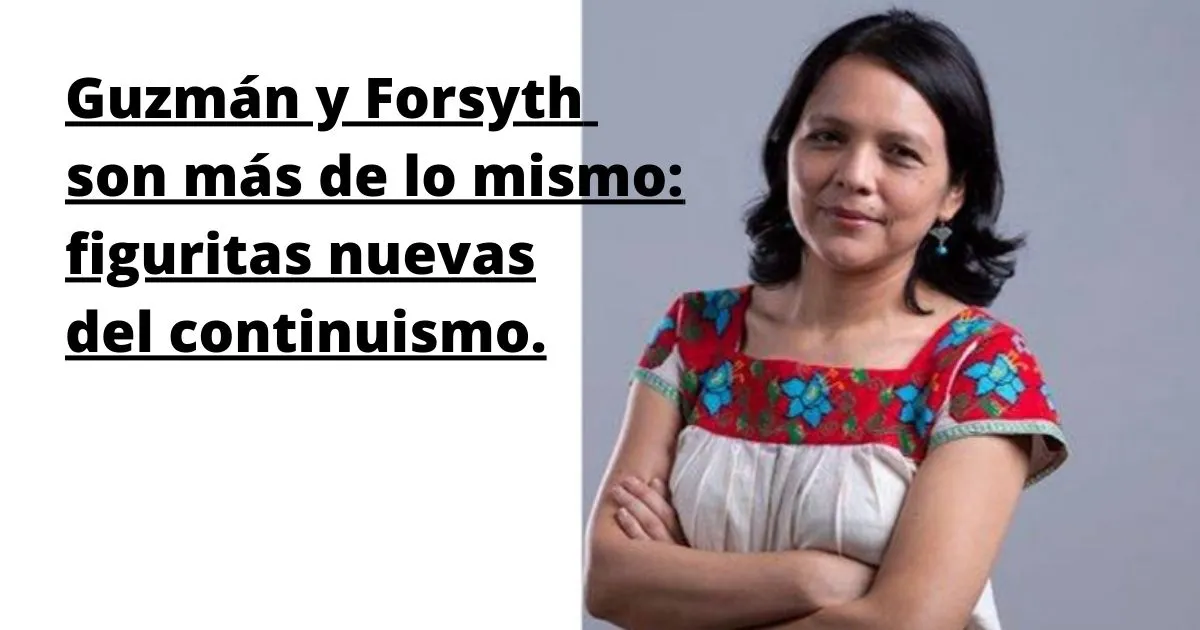 Verónika sí quiere cambiar la Constitución fujimorista; Guzmán y Forsyth pretenden mantenerla