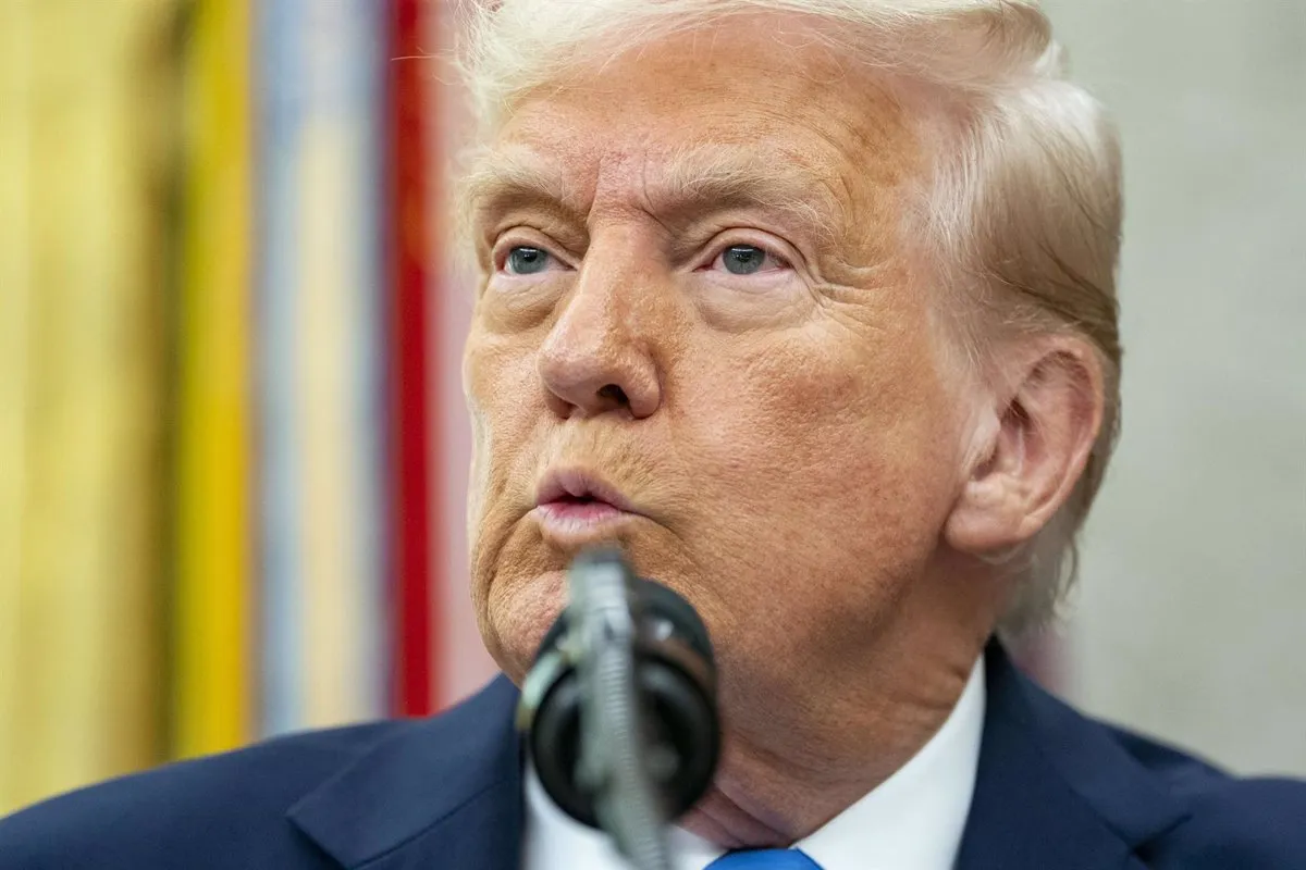 Trump dice que el arancel a los países que compren gas o petróleo de Venezuela “ha tenido un fuerte efecto”