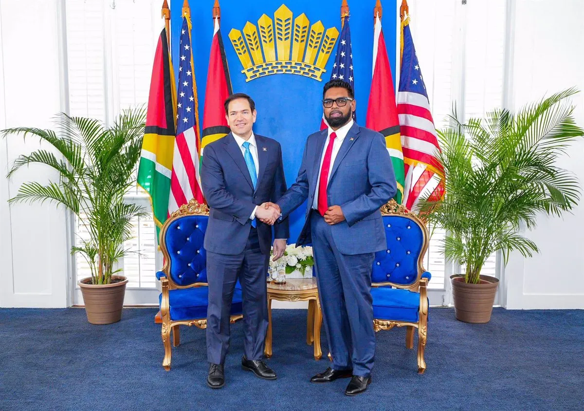 Rubio dice que Venezuela comete “un gran error” si ataca Guyana o la petrolera ExxonMobil