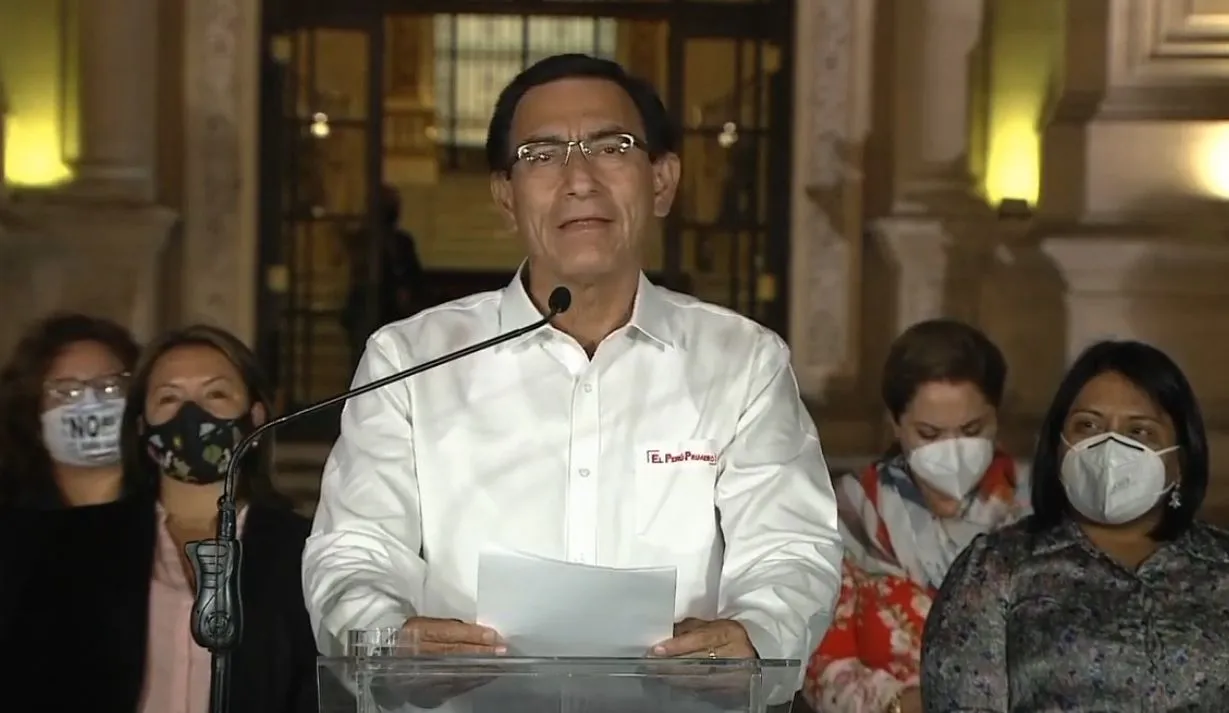 El último mensaje de Vizcarra