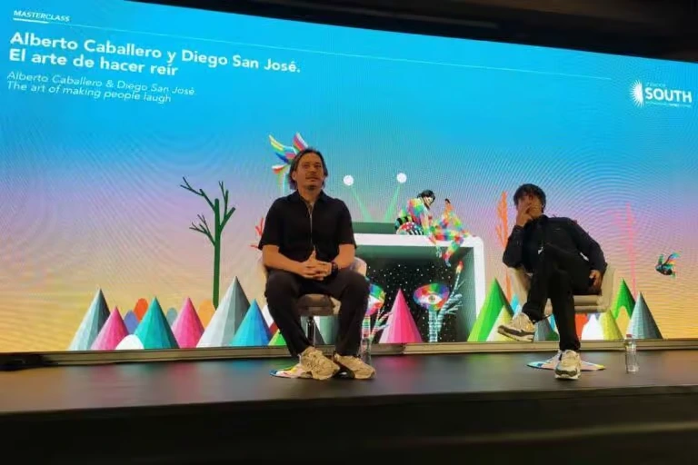 Alberto Caballero y Diego San José exploran "El arte de hacer reír" en la primera masterclass del South International Series Festival