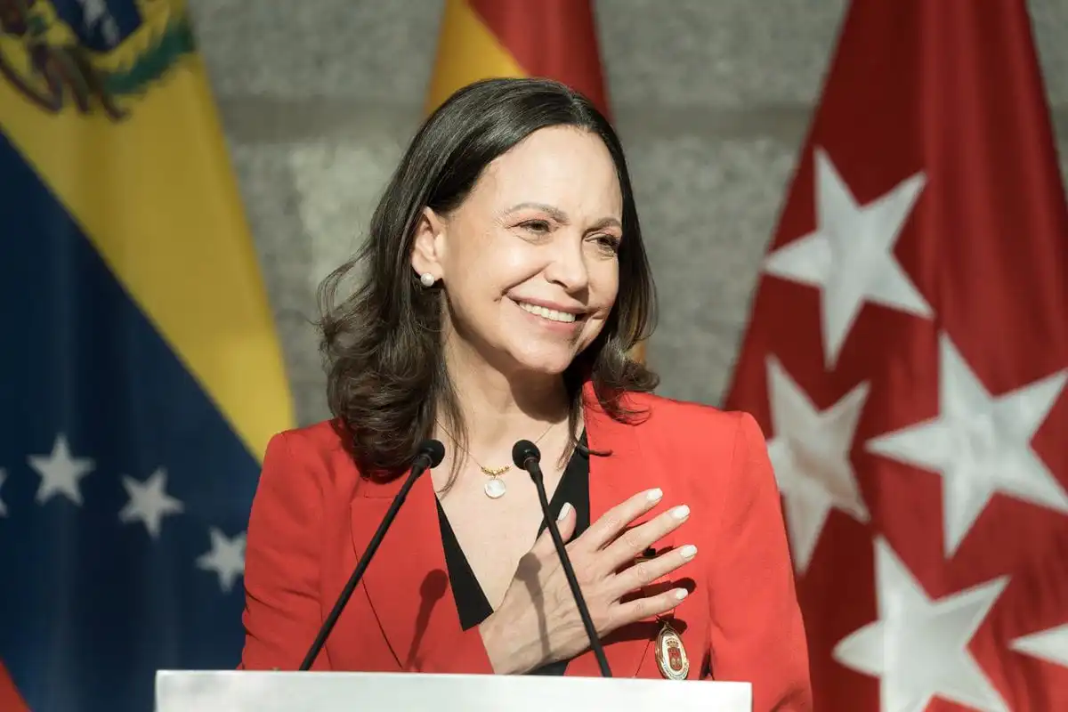 Machado dice que la garantía de éxito para acuerdo petrolero con EEUU es un “gobierno democrático” en Caracas