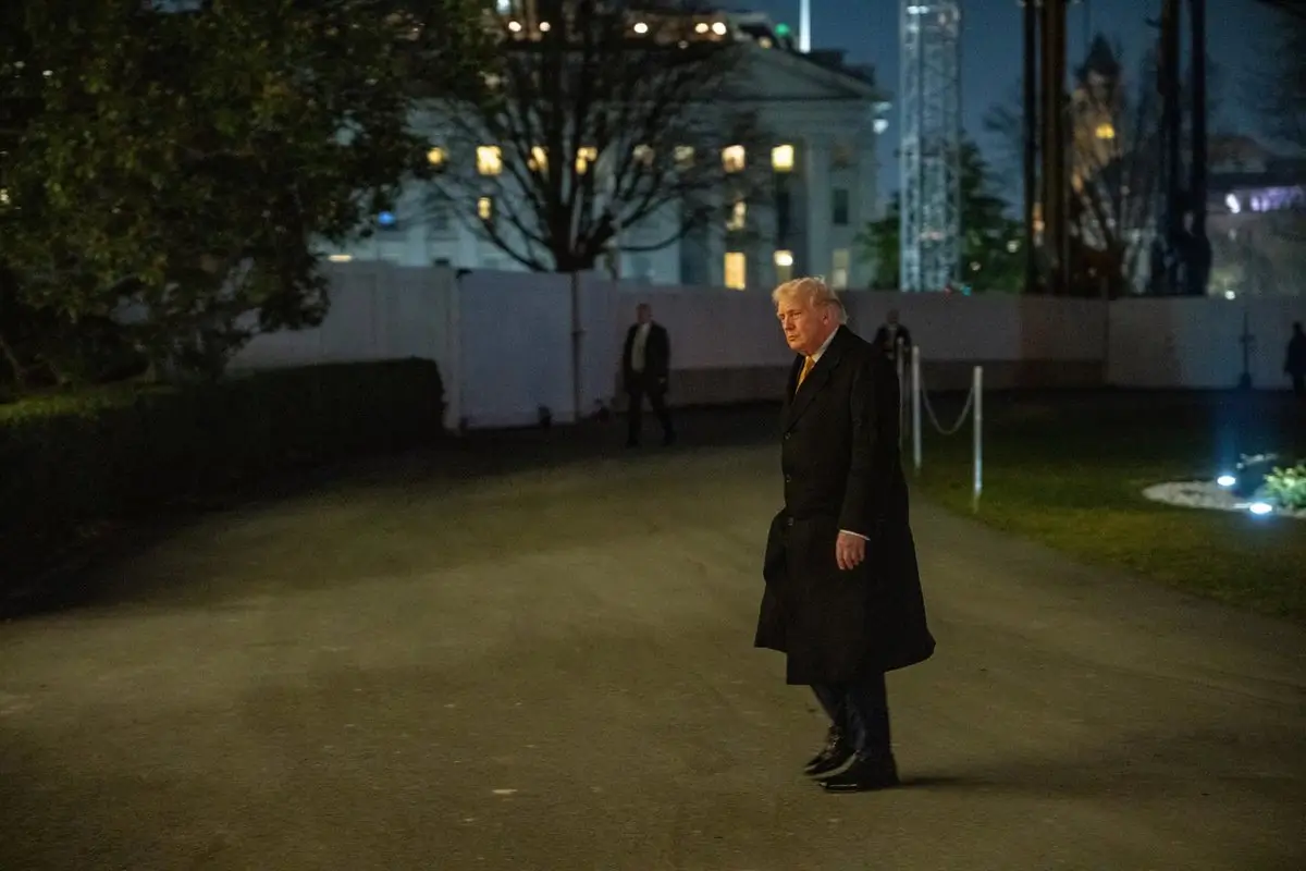 Trump rechaza convocar elecciones a corto plazo en Venezuela y reitera que es él quien está al mando