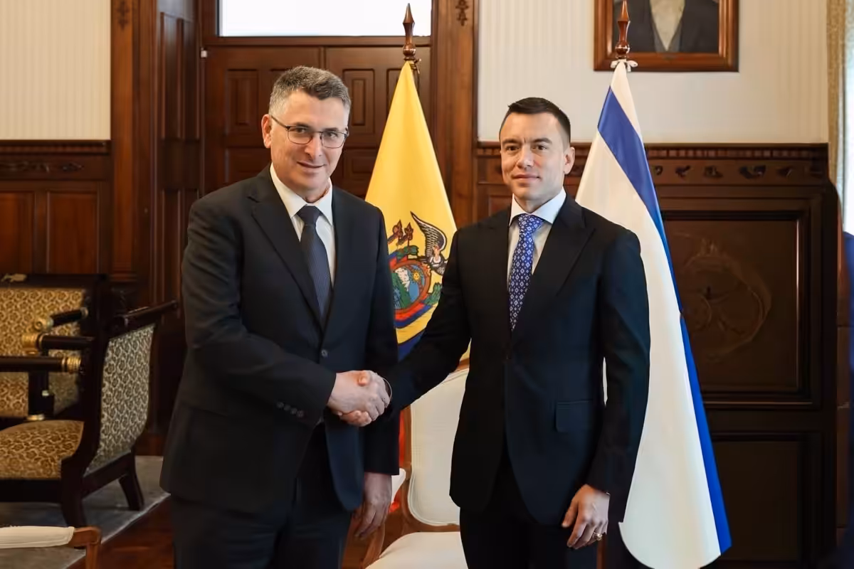 El ministro de Exteriores de Israel aprovecha su visita a Ecuador para cargar contra el TPI y la CIJ 6 El ministro de Exteriores de Israel aprovecha su visita a Ecuador para cargar contra el TPI y la CIJ