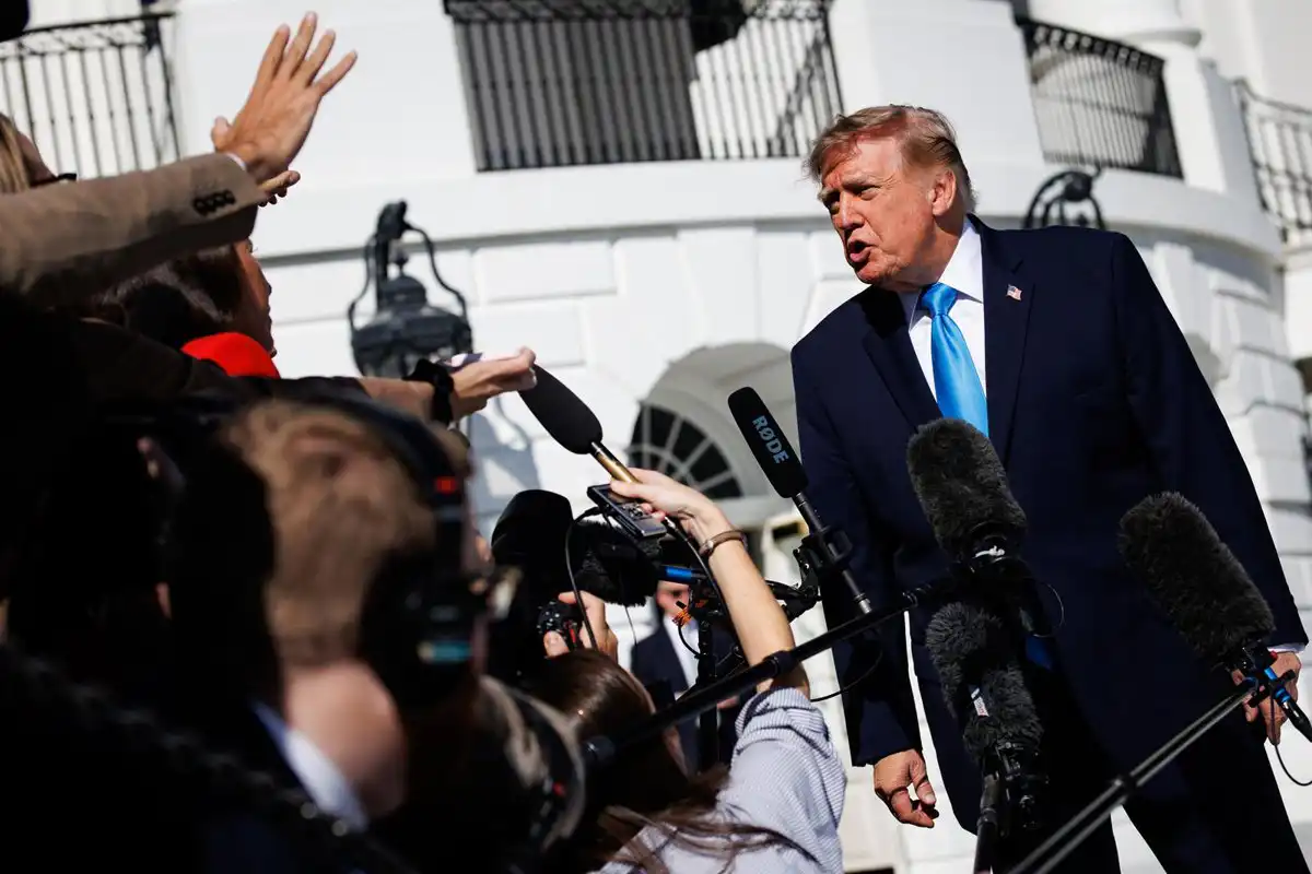 Trump elogia a María Corina Machado ante su intención de volver a Venezuela y confía en que “todo saldrá bien”