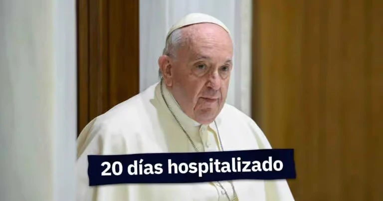 Papa Francisco mantiene la estabilidad y se recupera tras 20 días hospitalizado en Roma