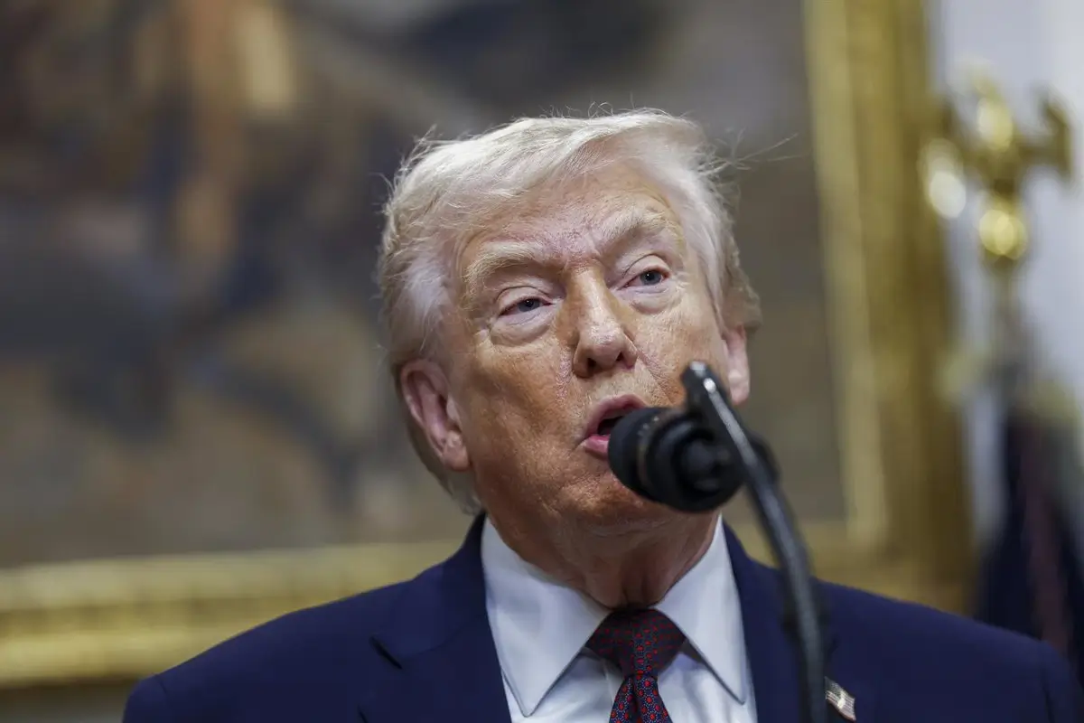 Trump asegura que su Administración "se lleva extremadamente bien" con Venezuela