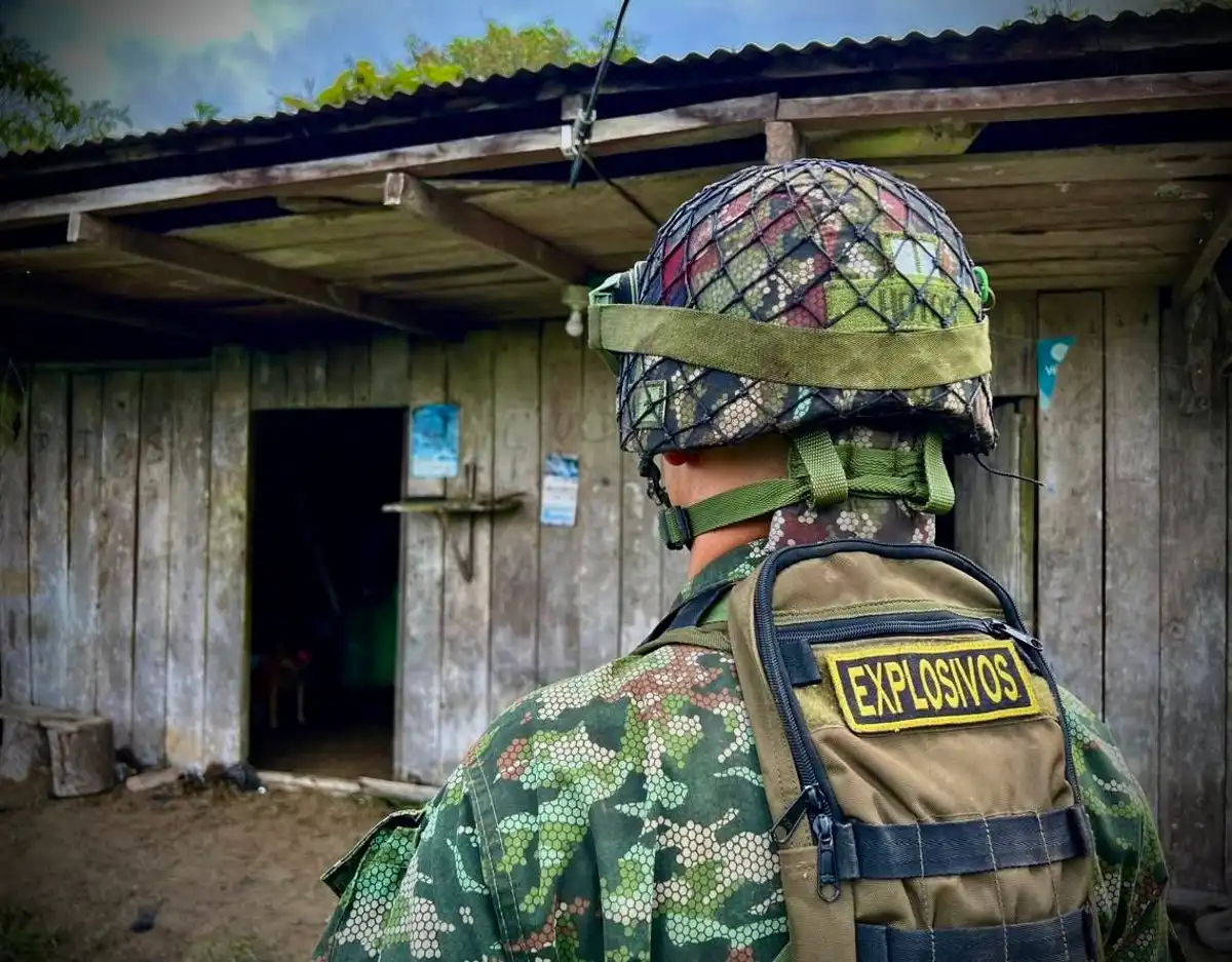Un militar colombiano muerto en un ataque con dron de la guerrilla del ELN 1 Un militar colombiano muerto en un ataque con dron de la guerrilla del ELN