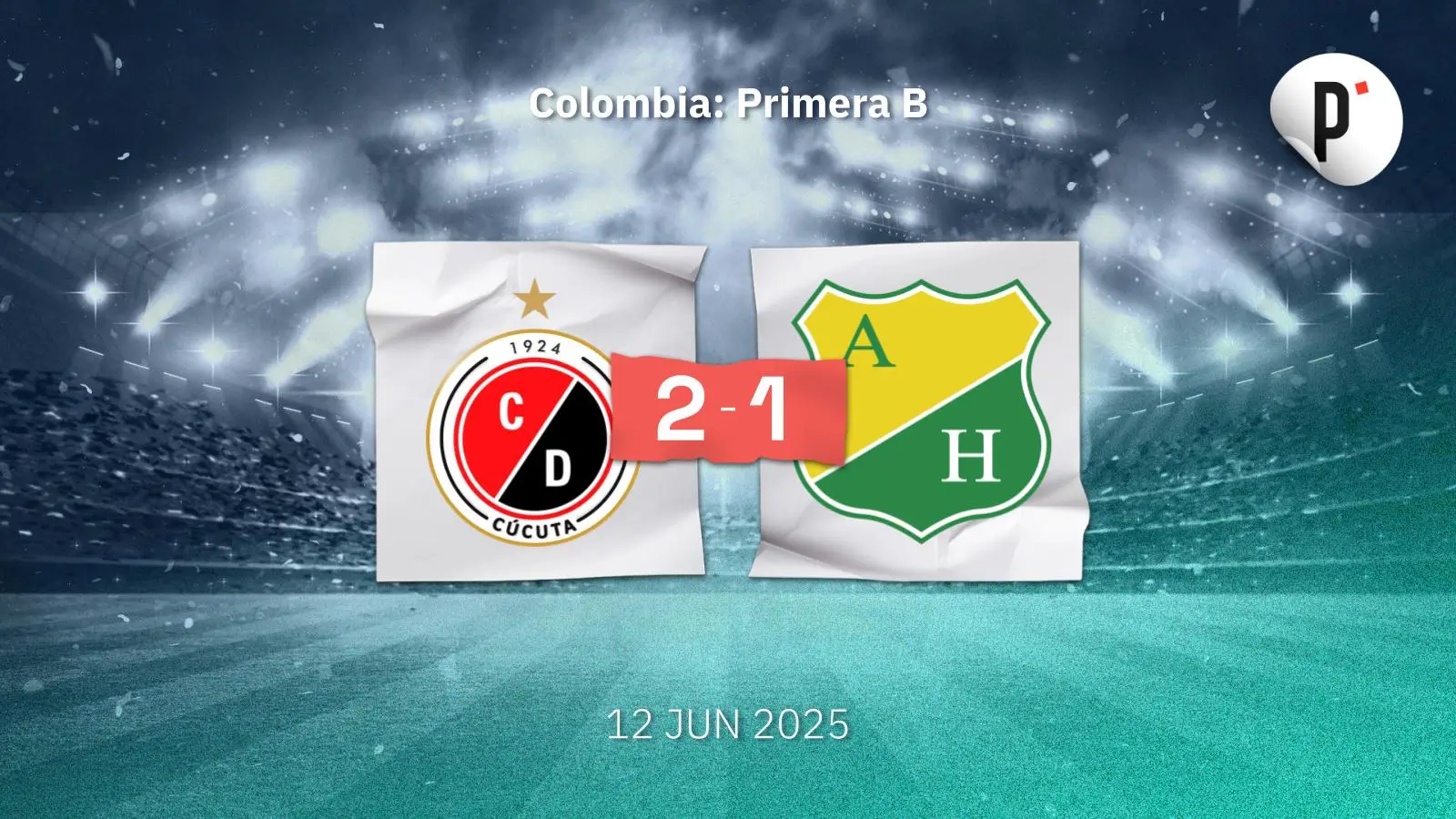 Cúcuta Deportivo venció 2-1 a Atlético Huila con gol de Matías Pisano