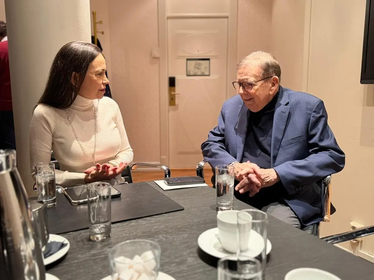 Machado y González se citan en Oslo para reafirmar su objetivo de trabajar por la "libertad" en Venezuela