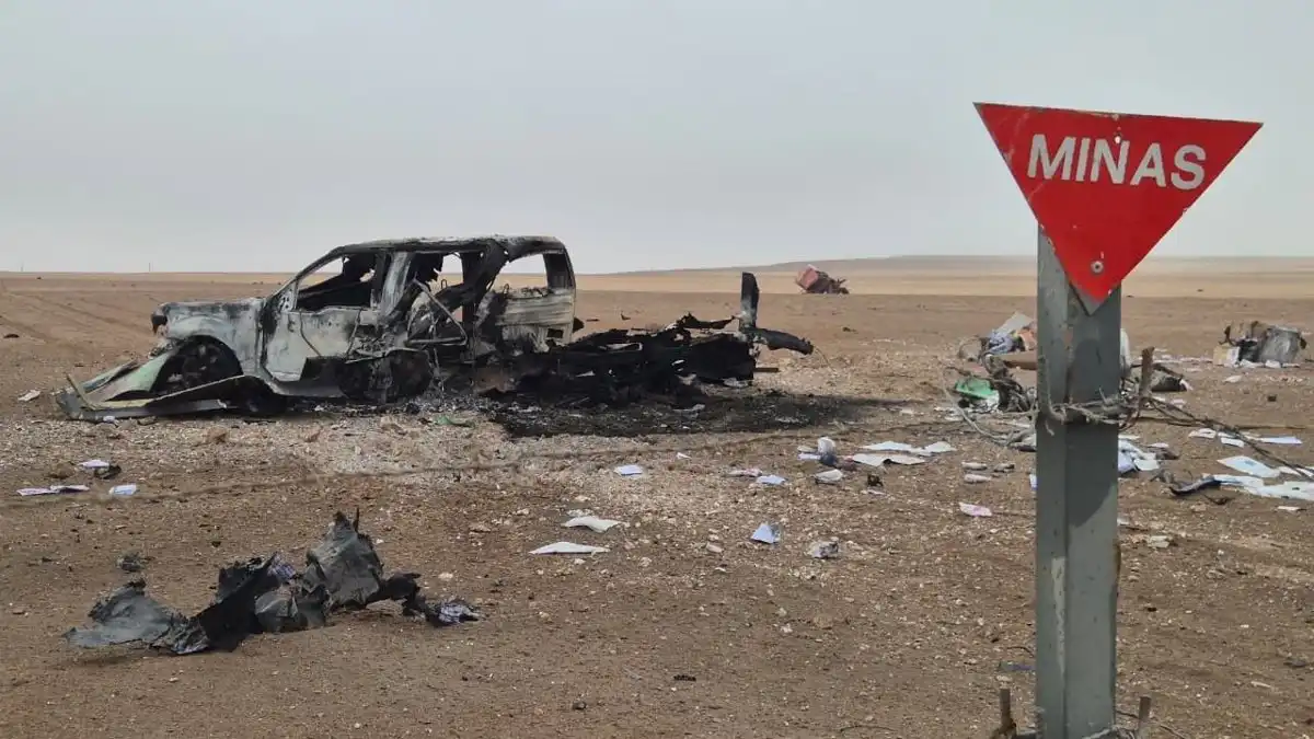 Investigan por posible contrabando la explosión de una camioneta al explotar tras entrar en Chile por un campo minado