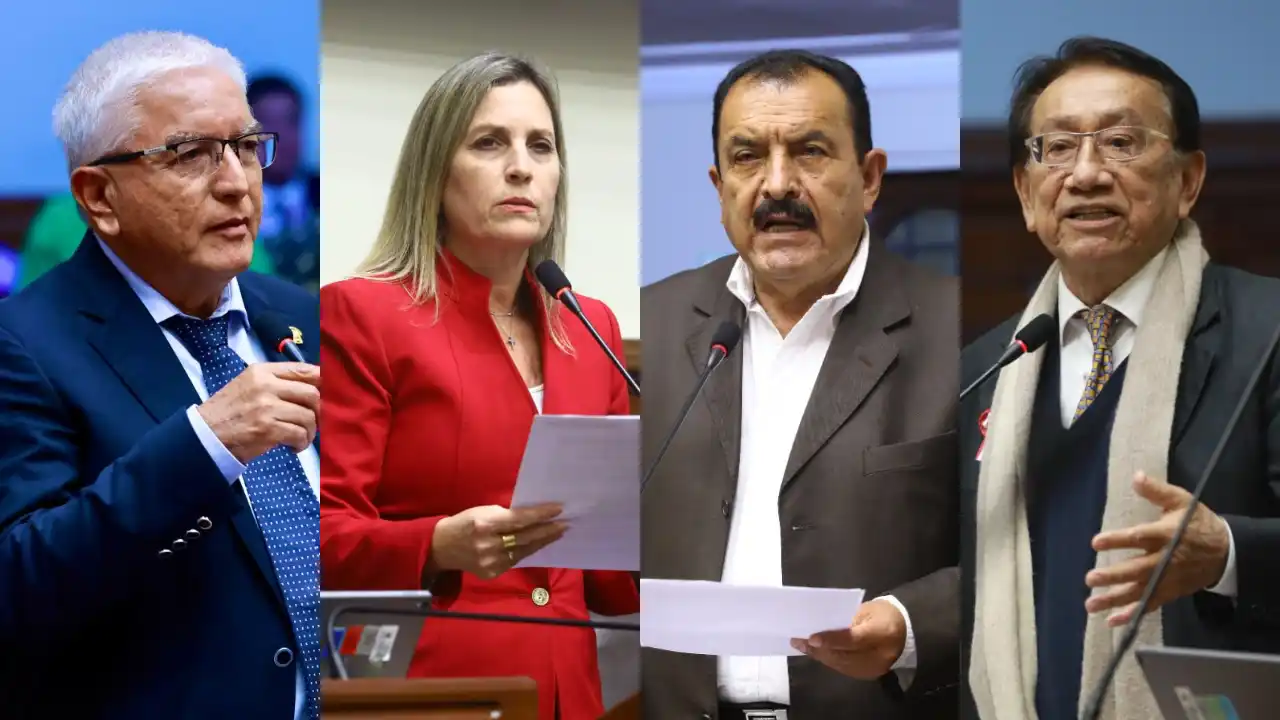 Cuatro congresistas competirán por la presidencia del Perú tras la destitución de José Jerí