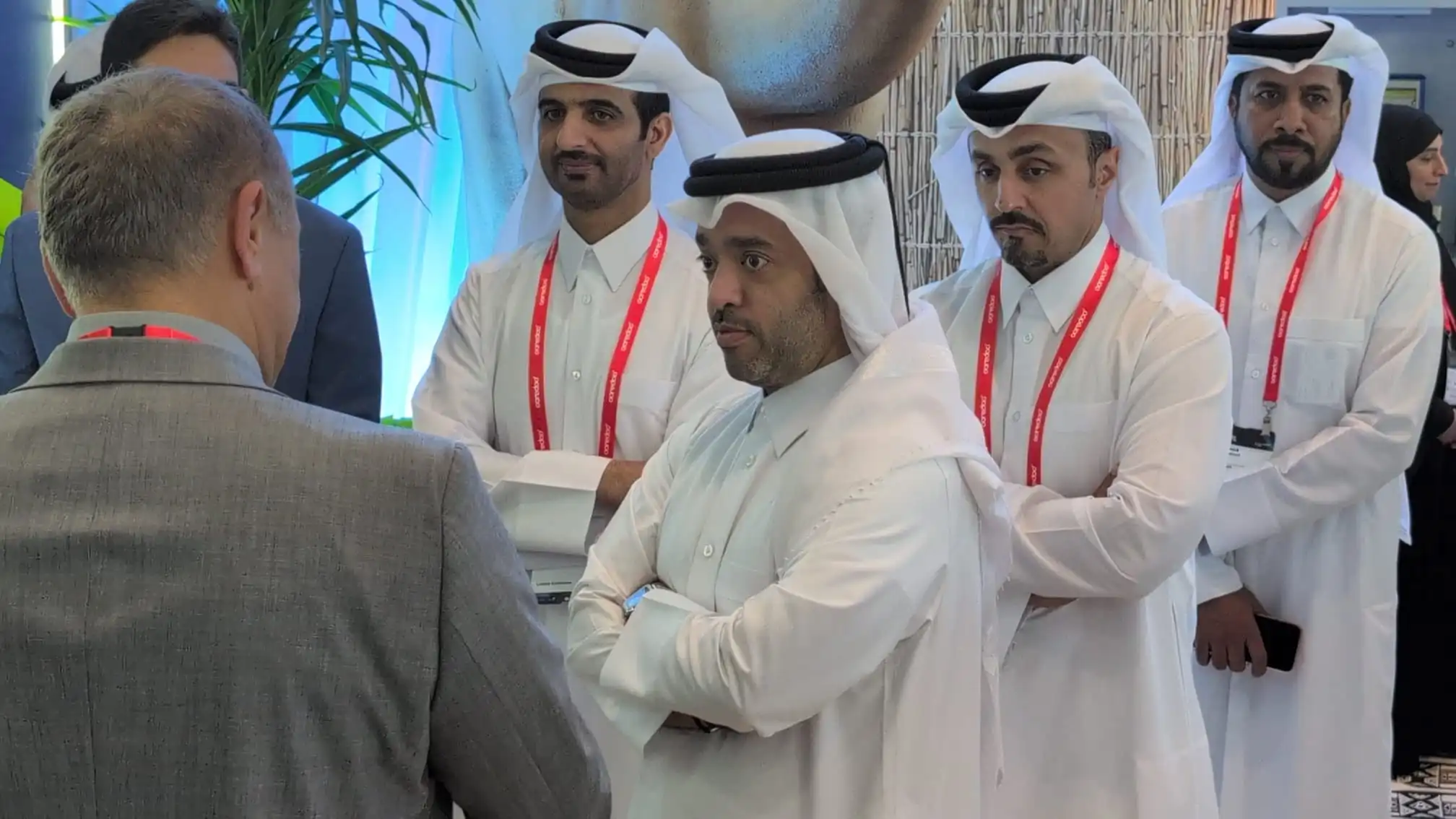 Saad bin Ali Al Kharji, Chairman de Qatar Tourism y miembro del Board del Doha Film Institute (DFI) en el WMC de Doha. Foto David Sánchez