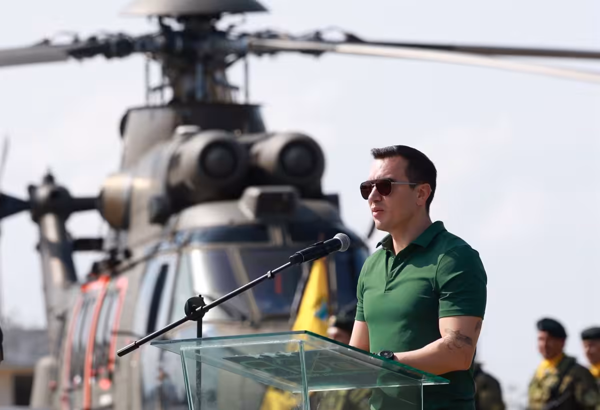 Noboa declara el “conflicto armado interno” en Ecuador y aprueba el despliegue de militares extranjeros con inmunidad
