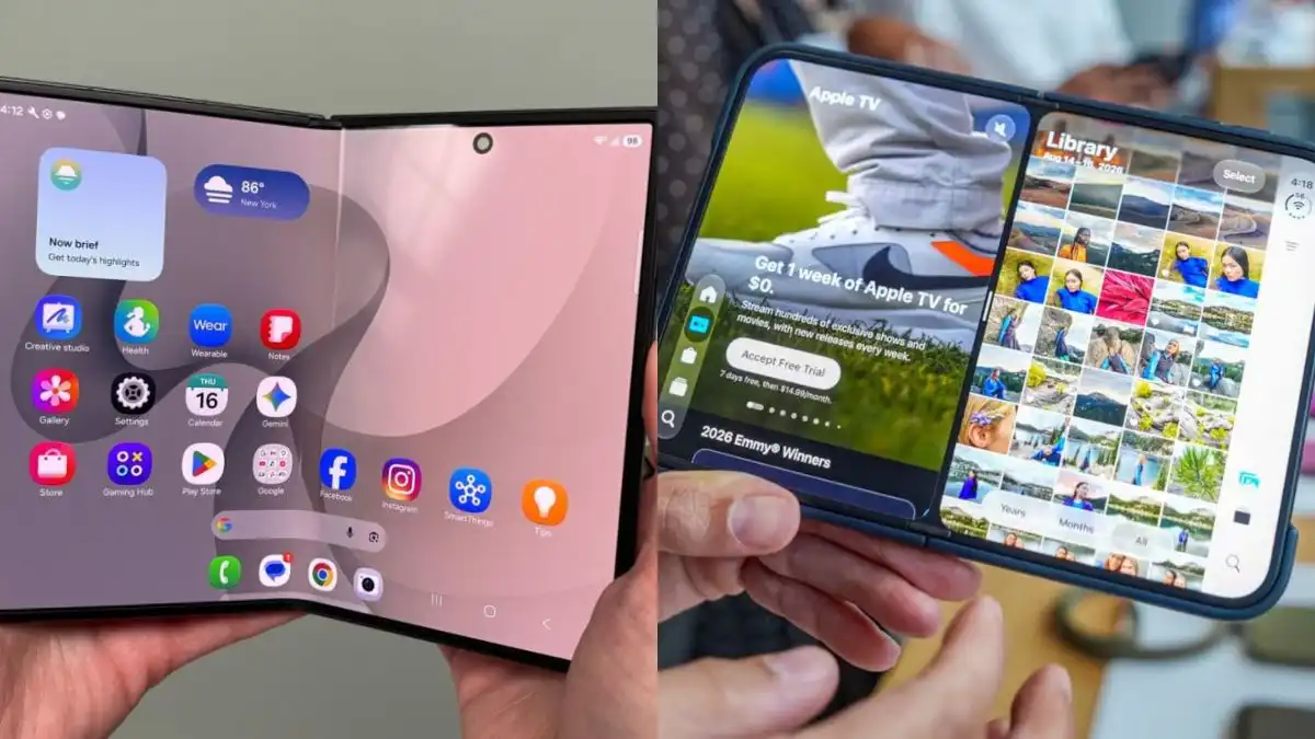 El anuncio del iPhone plegable impulsa ventas récord del Galaxy Z Fold 8