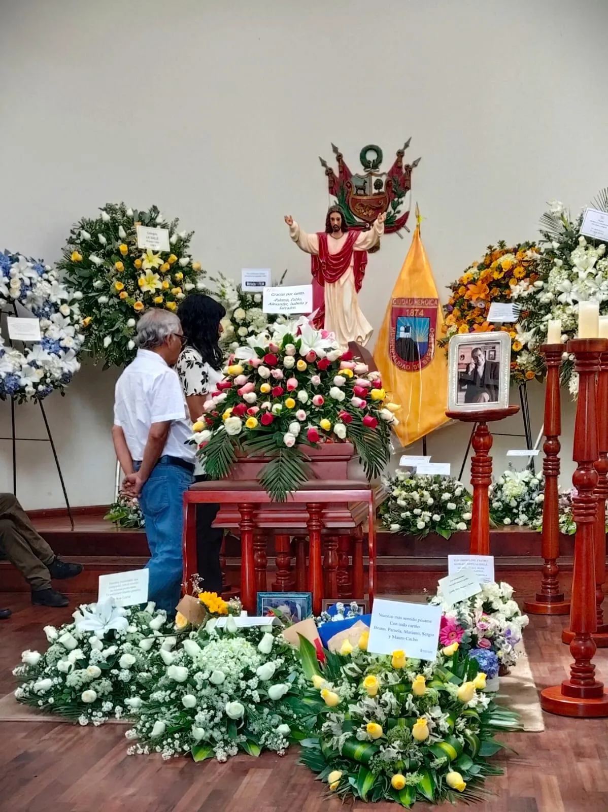 Familiares y admiradores dieron el último adiós a Nicolás Yerovi en su amado Barranco | Foto: Maria Ximena Zuzunaga Guardia/EL PERFIL