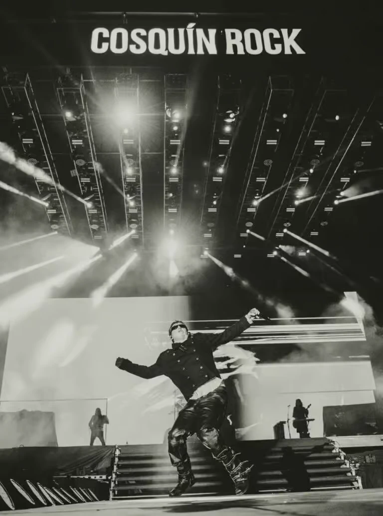 Dillom en el Cosquín Rock 2025 | Foto: Lucía Sesé / Cortesía / Disney+