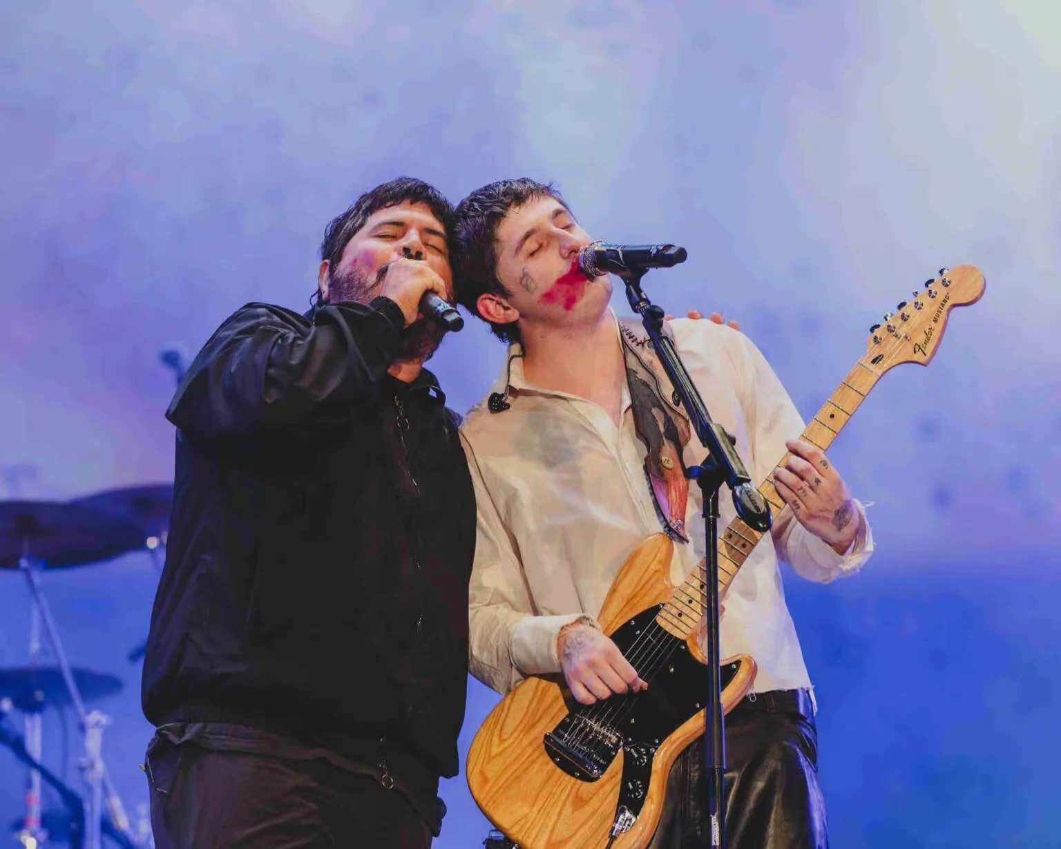 Dillom y Santiago Motorizado en el Cosquín Rock 2025 | Foto: Lucía Sesé / Cortesía / Disney+