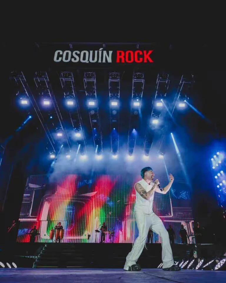Luck Ra en el Cosquín Rock 2025 | Foto: Lucía Sesé / Cortesía / Disney+
