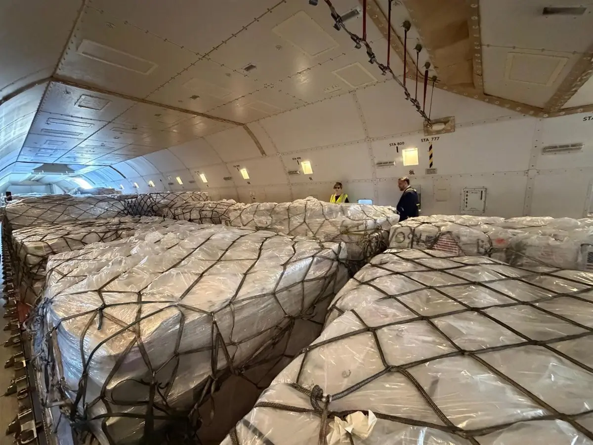 Venezuela recibe 65 toneladas de suministros médicos de EEUU 3 Venezuela recibe 65 toneladas de suministros médicos de EEUU