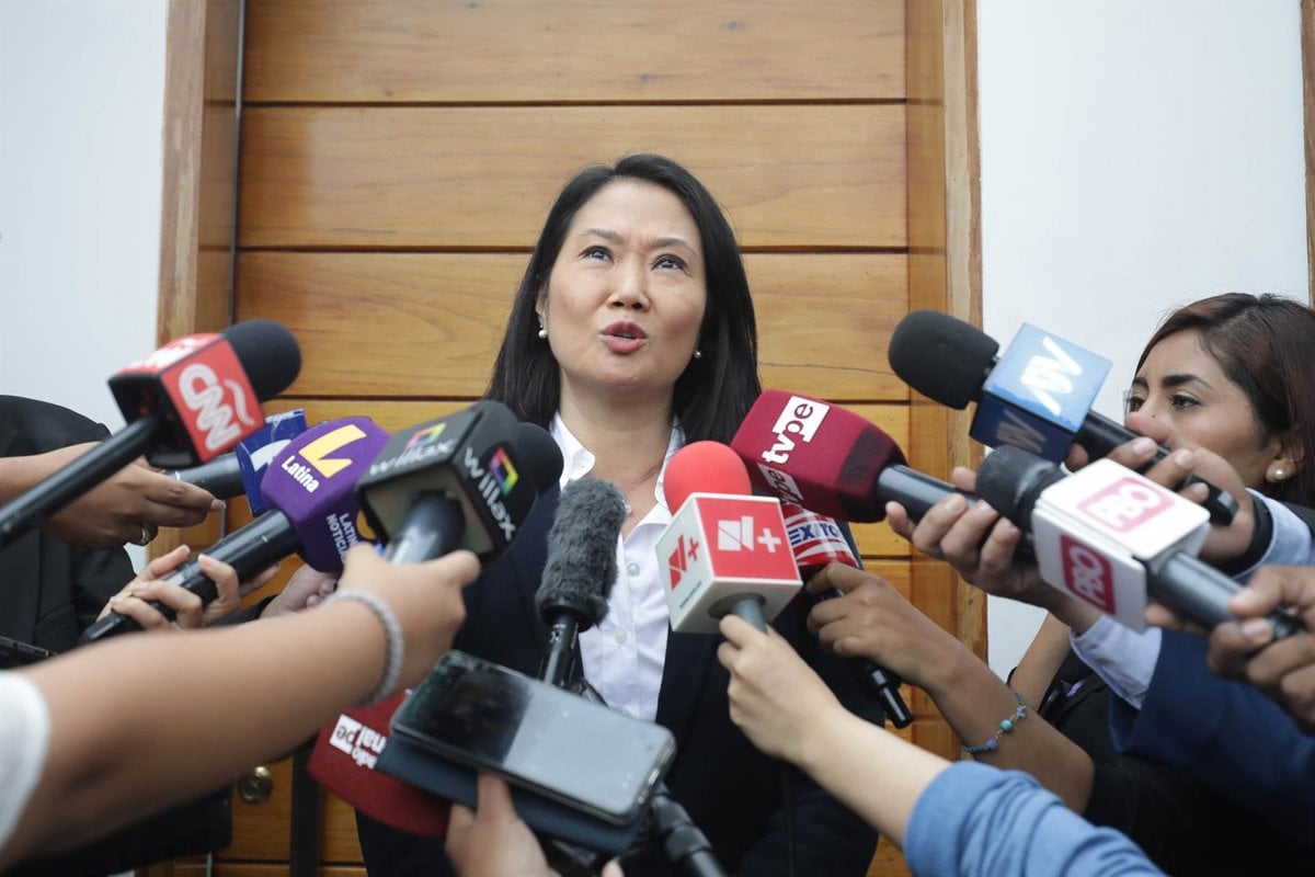 Fujimori considera “razonable” la propuesta de López Aliaga de celebrar “elecciones complementarias”