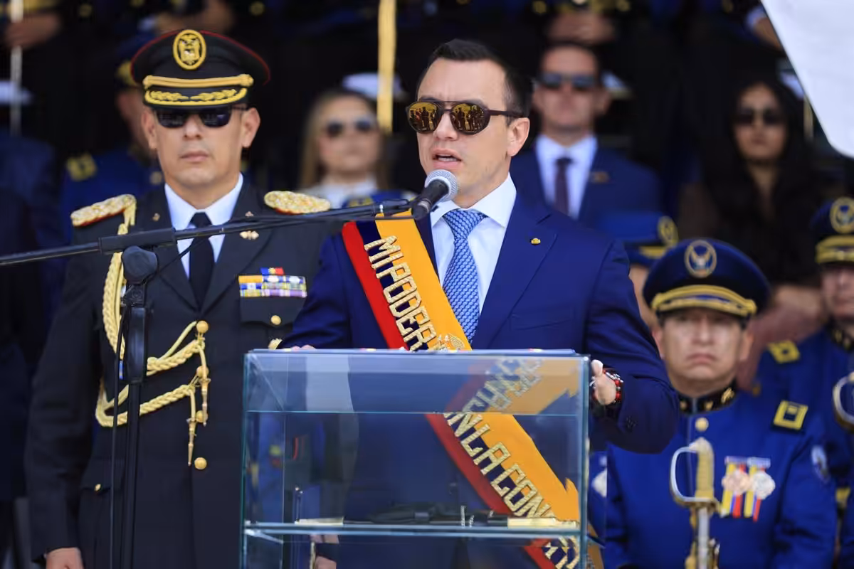 Más de 20 detenidos en Ecuador tras una operación contra un grupo que traficaba con armas en Perú y Colombia