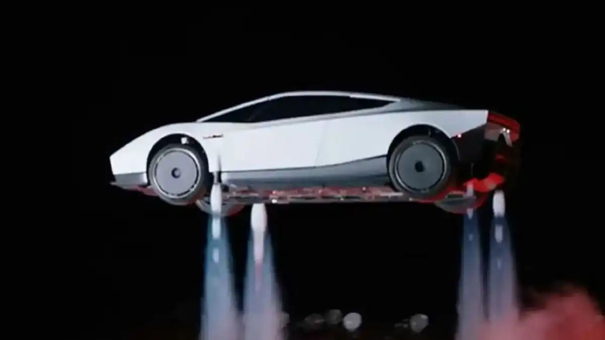 Elon Musk presenta su auto volador eléctrico con tecnología de SpaceX