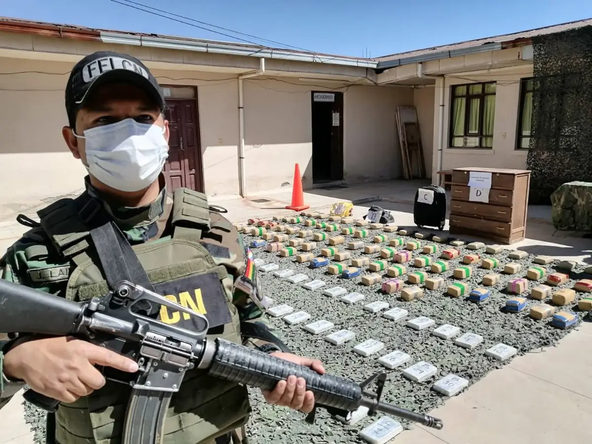 Incautadas más de 1,1 toneladas de cocaína en Bolivia 6 Incautadas más de 1,1 toneladas de cocaína en Bolivia