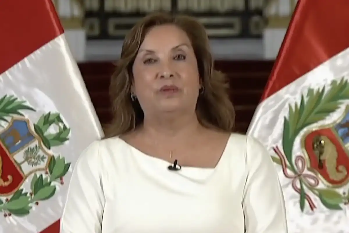 En mensaje a la nación, Dina Boluarte confirmó duelo nacional por el fallecimiento del papa Francisco